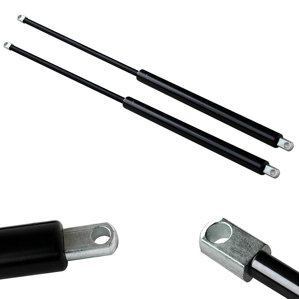 Melko 2x universelle Gasdruckfeder aus 45er Stahl für Anhänger, Klappen, Türscharniere, Schränke, Tr