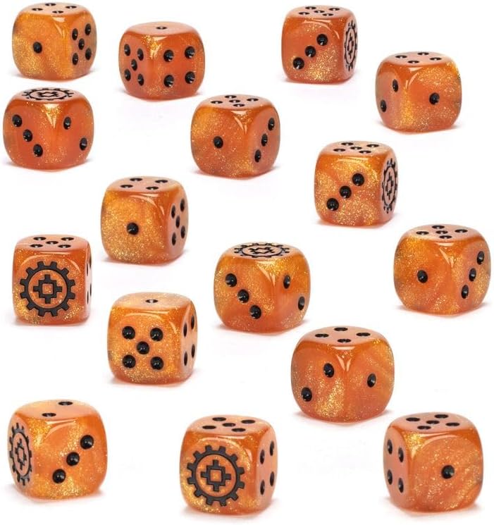 Games Workshop - Warhammer - Age of Sigmar - Kharadron Overlords: Dice Set