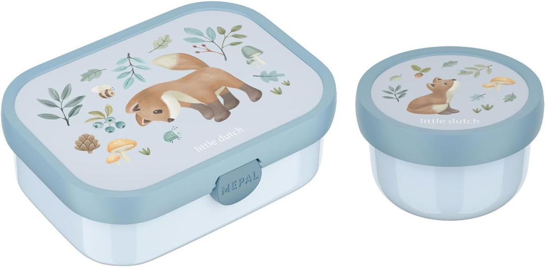Mepal | Kinder Obst- und Bento Box | Campus meets Fruits | Spülmaschinenfest & BPA-frei | 300 & 750