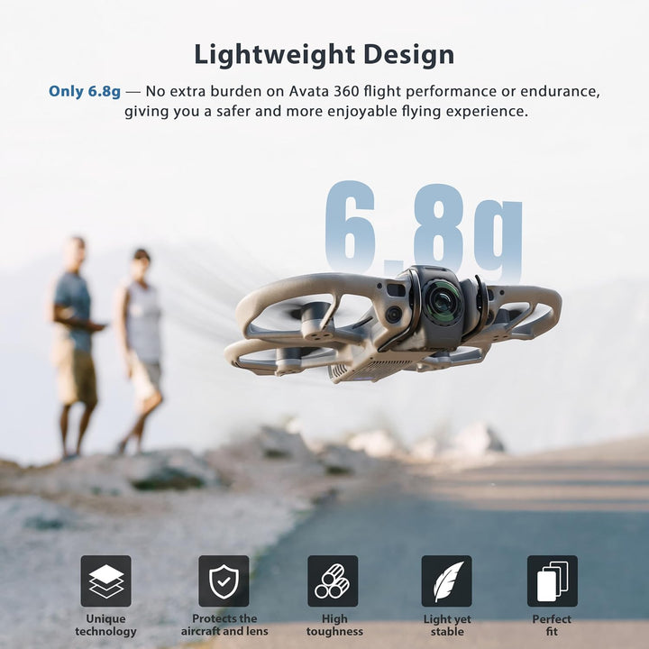 STARTRC Gimbal-Stossstange für DJI Avata 360 Zubehör, Aluminiumlegierung Anti-Kollisionsschutzbügel