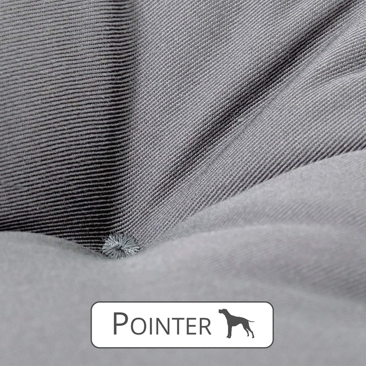 Doctor Bark Pointer | Hundekissen Urban - orthopädisch, waschbar, robust, bequem (XXXL - 90x80 cm, H