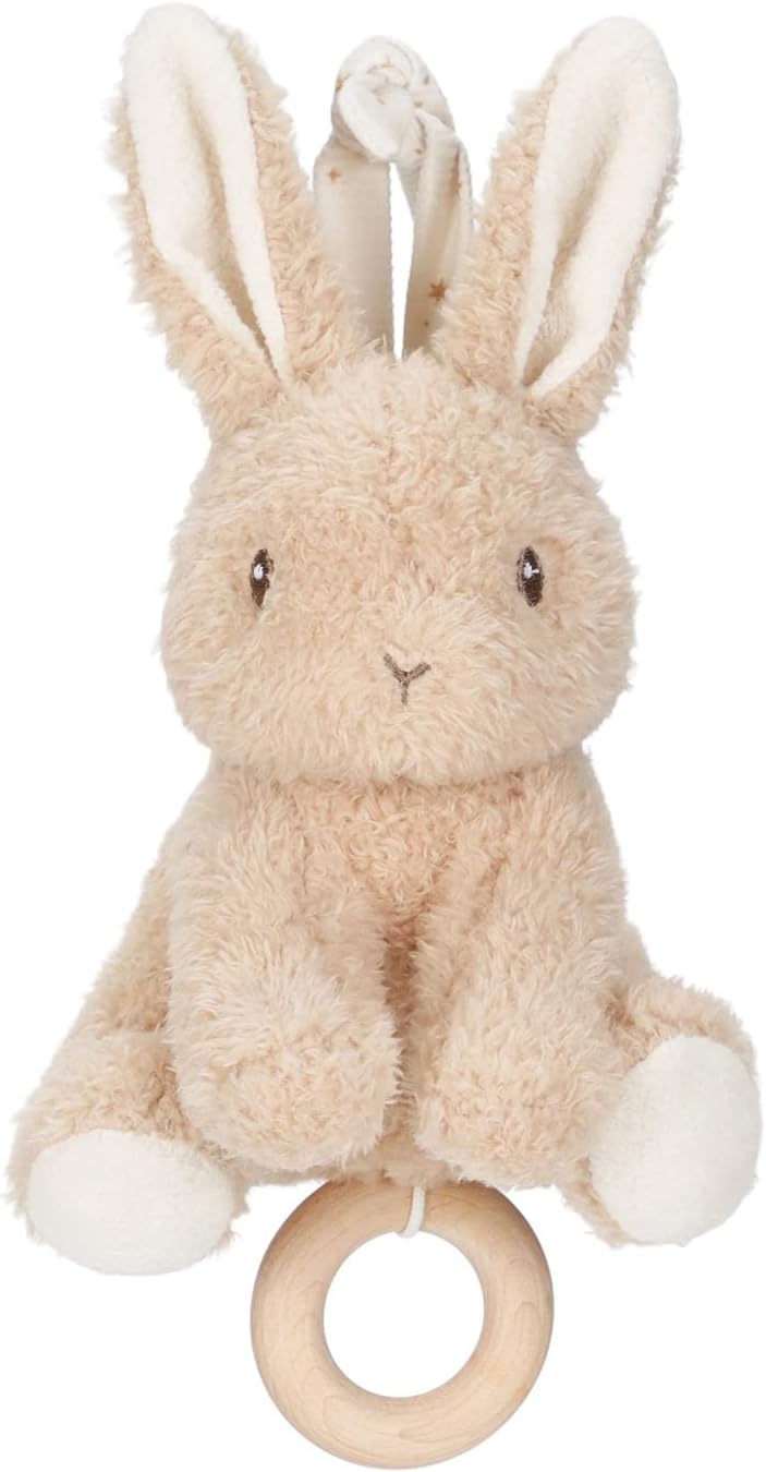 Little Dutch 8426 Spieluhr Hase - Baby Bunny - Newborn Naturals beige