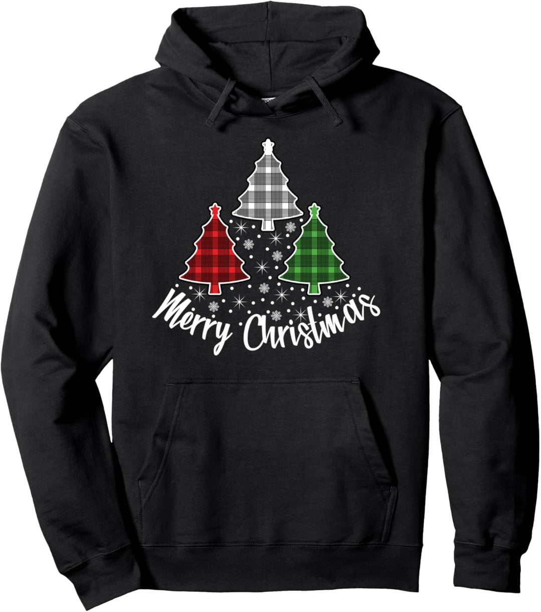Merry Christmas Weihnachtsbaum Weihnachten Pullover Hoodie
