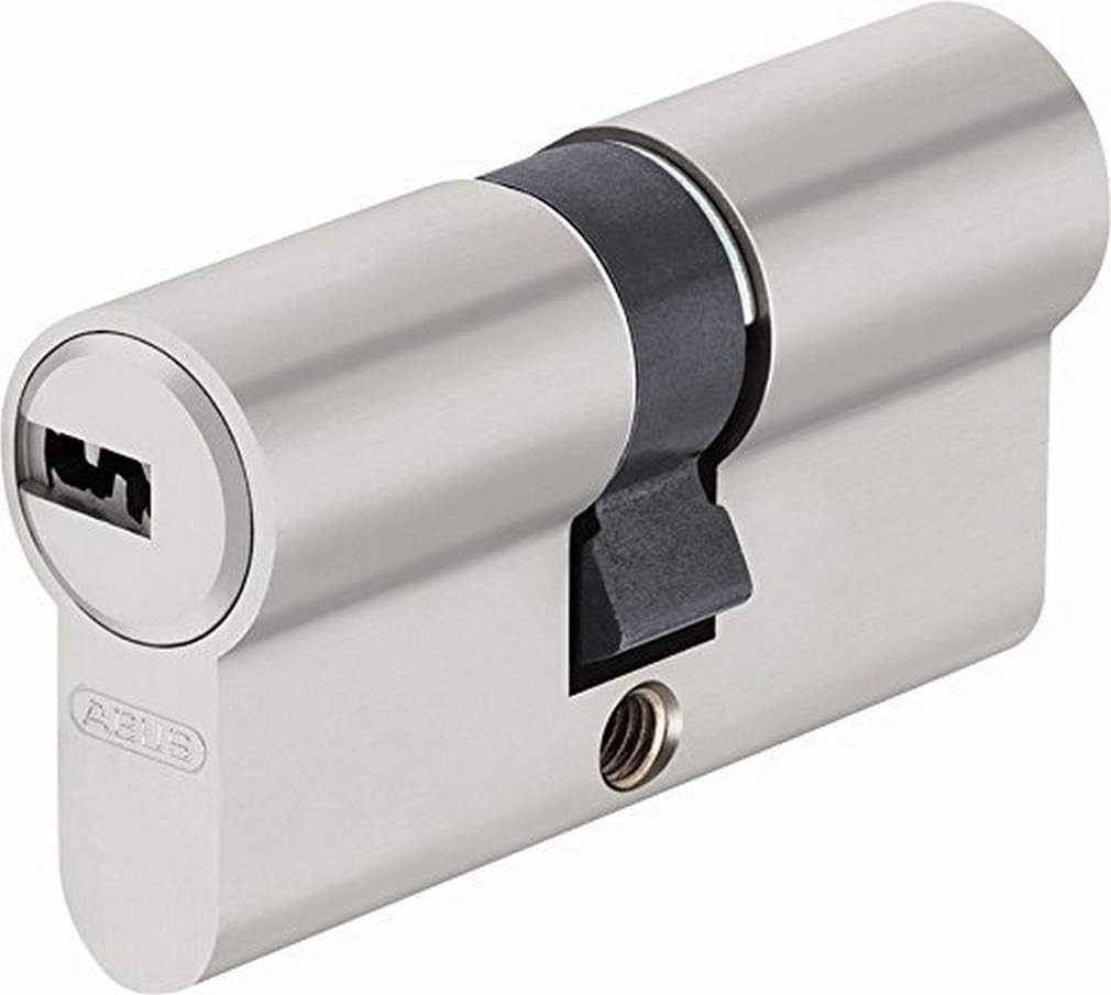 ABUS EC-SNP 44997 Türzylinder Für Aussentüren/Wohnungstüren, silber 30/45 mm, 30/45 mm