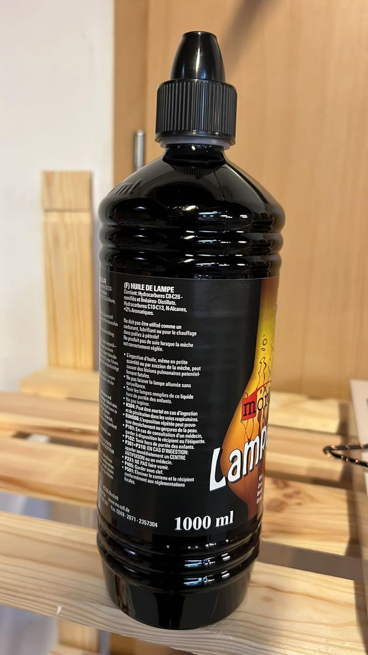 4 Liter Moritz Lampenöl für Öllampen Bambusfackeln Gartenfackel und Wandfackeln, 4 Liter