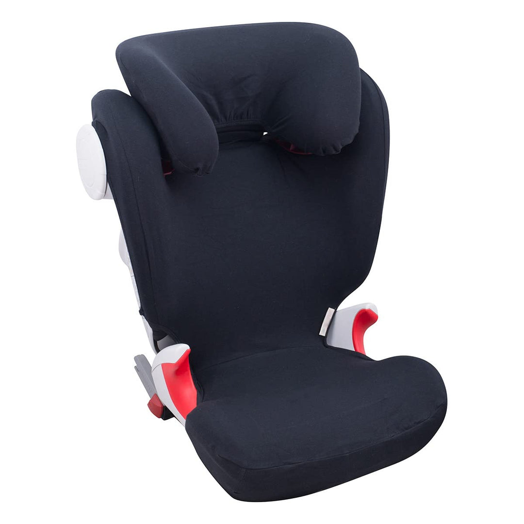 JYOKO Kids Bezug kompatibel mit Römer KIDFIX II XP SICT, kidfix 2 S, Kidfix Z - Line (Black Series,