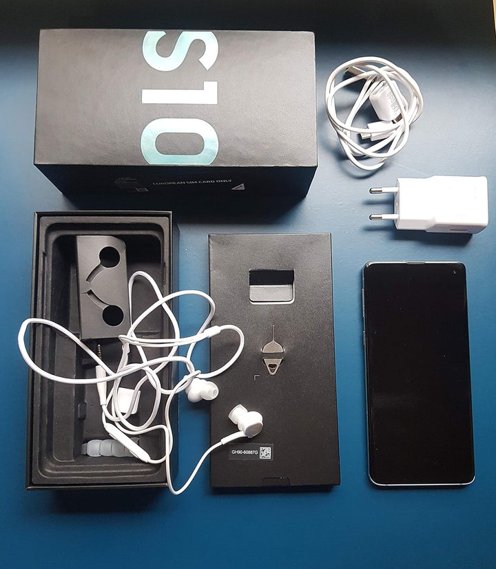 Samsung Galaxy S10 Smartphone (15.5cm (6.1 Zoll) 128 GB interner Speicher, 8 GB RAM, prism Grün) - [