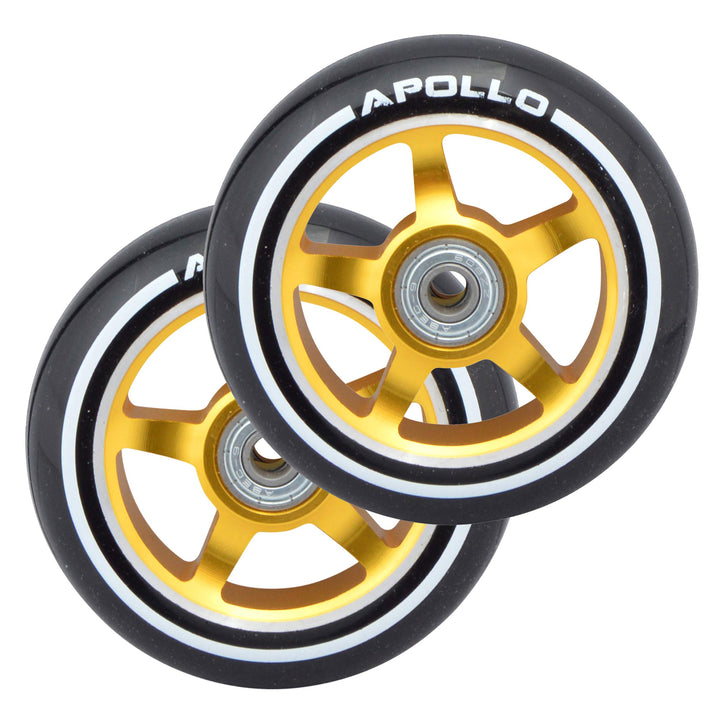 Apollo Stunt Scooter Ersatzräderset Pro Wheels - ABEC9 Kugellager, Roller Rad Ersatz-Räder passend S