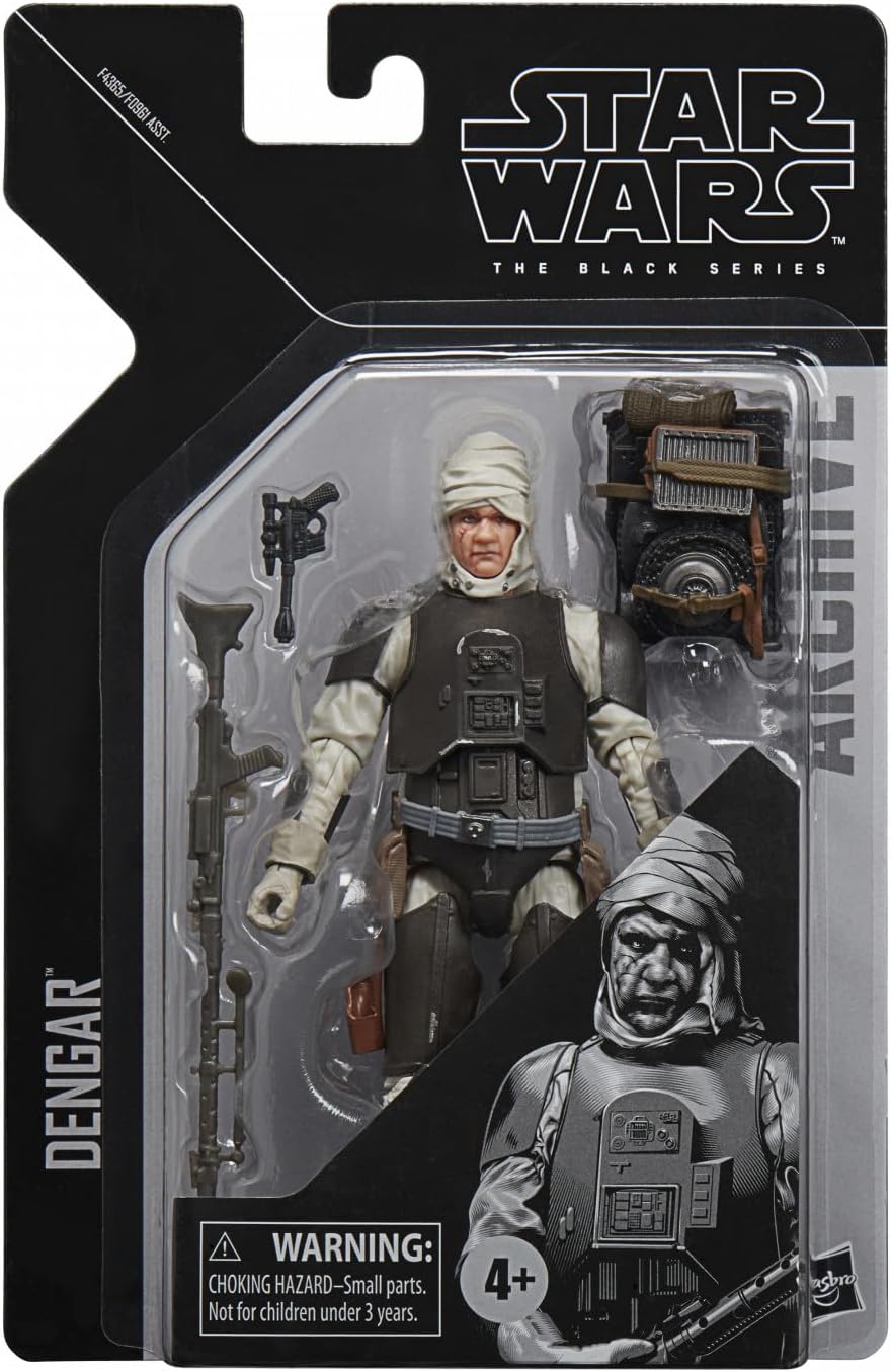 Hasbro Star Wars The Black Series Archive Dengar 15 cm grosse Action-Figur zu Star Wars: Die Rückkeh