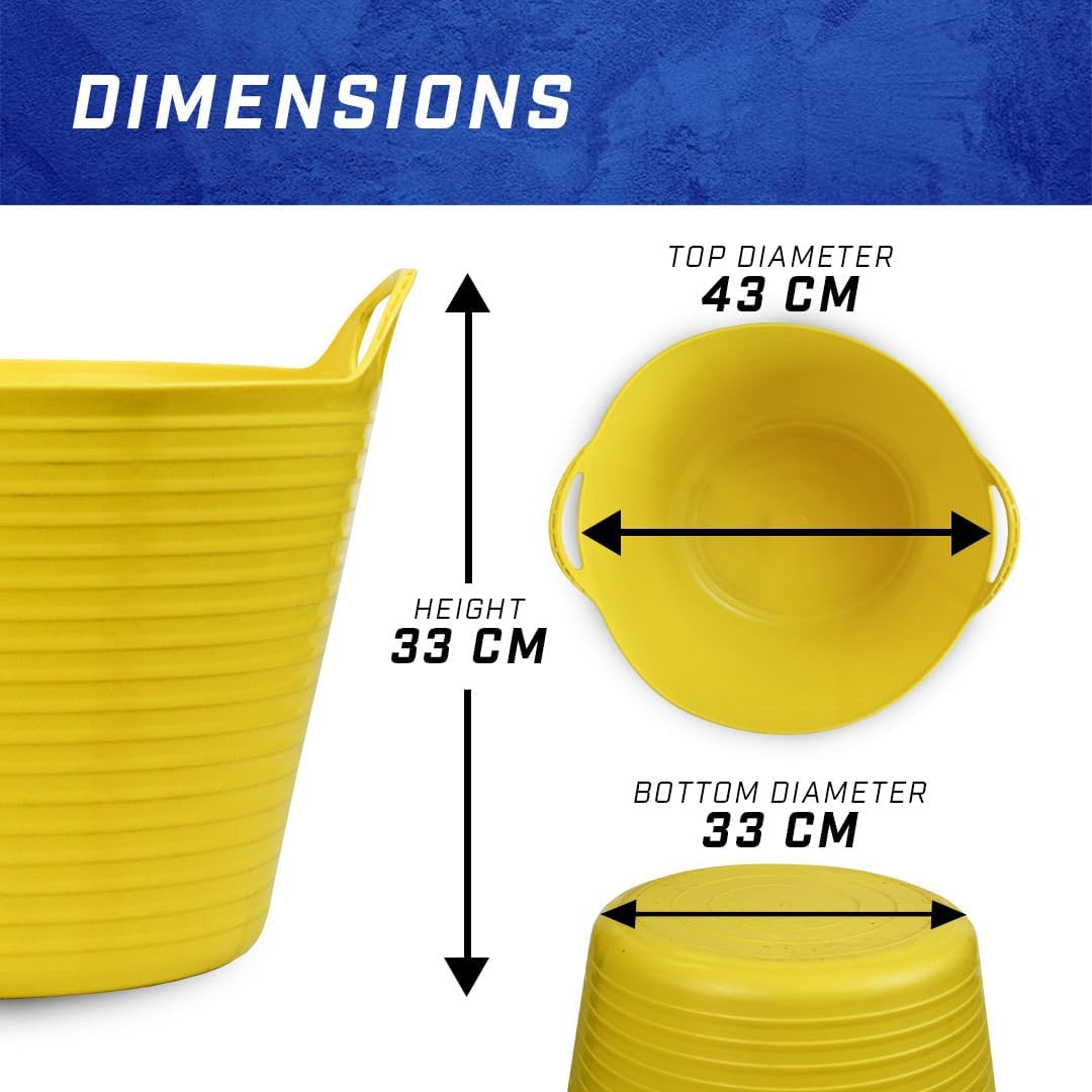 Flex Tub 42 litre - Yellow 1, 1