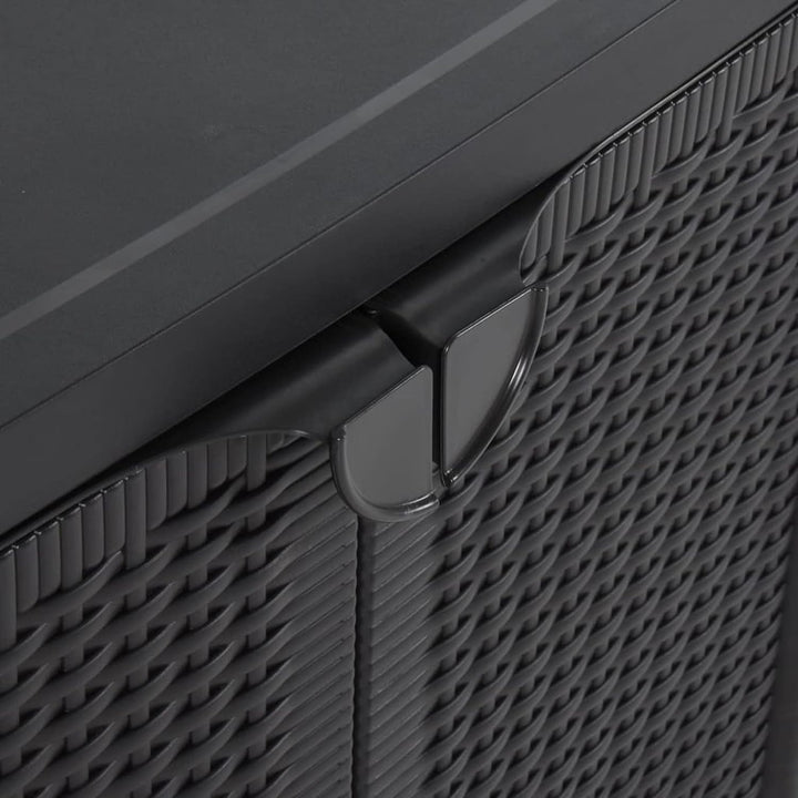 Festnight Gartenschrank Kunststoffschrank Haushaltsschrank Spindschrank Terrassenschrank Balkonschra