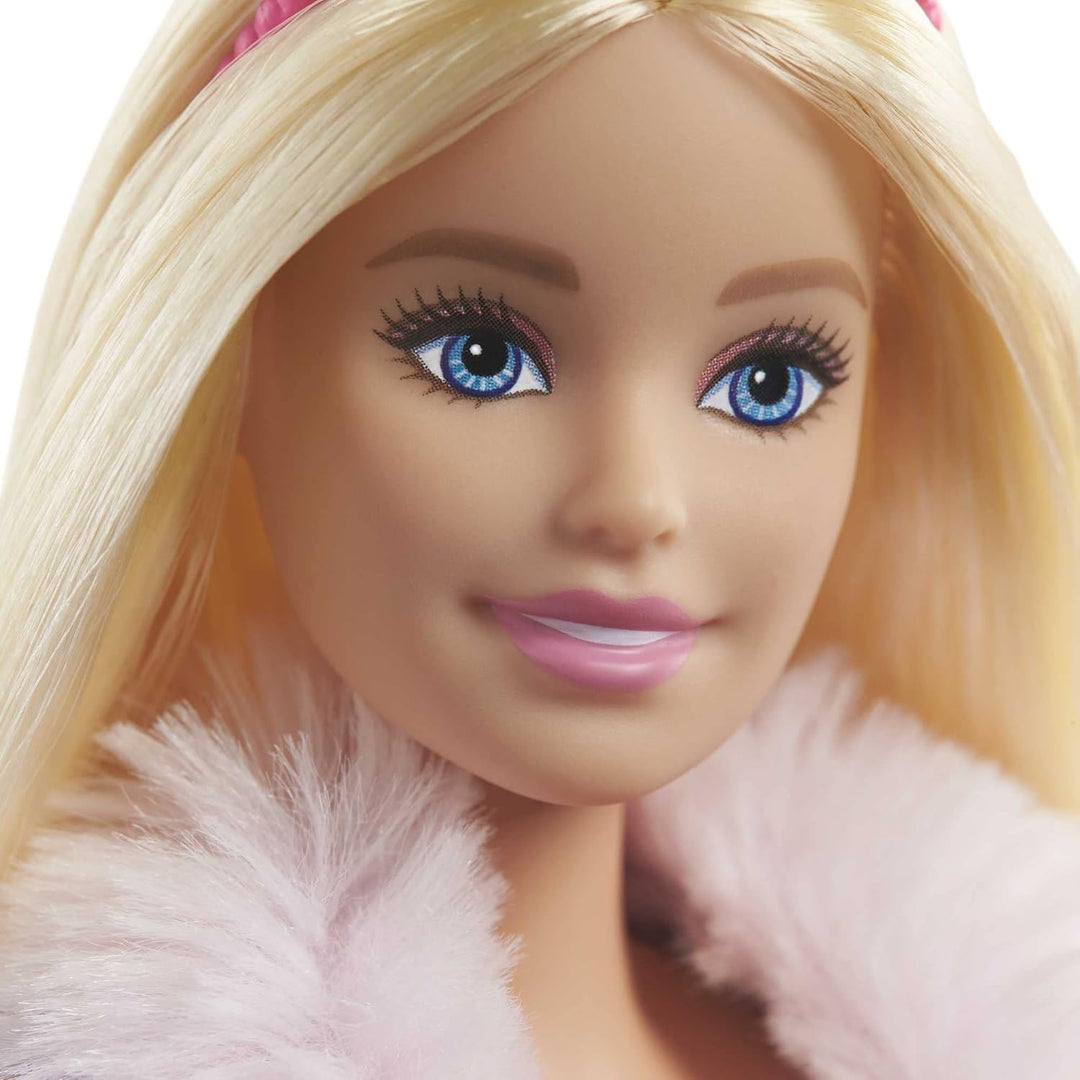 Barbie GML76 - Prinzessinnen-Abenteuer Puppe Mit Mode (ca. 30 cm), Blond, Puppe Mit Hündchen, 2 Paar