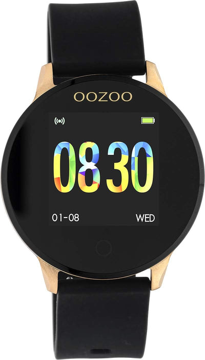 Oozoo Smartwatch Unisex Fitnessuhr (Gold), Gold