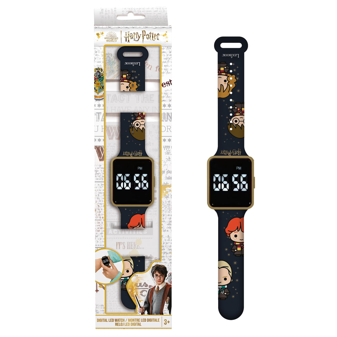 Lexibook, Harry Potter, Digital-Anzeige Uhr, 12 oder 24 Stunden Anzeige, DMW060HP EinheitsgroBe Harr