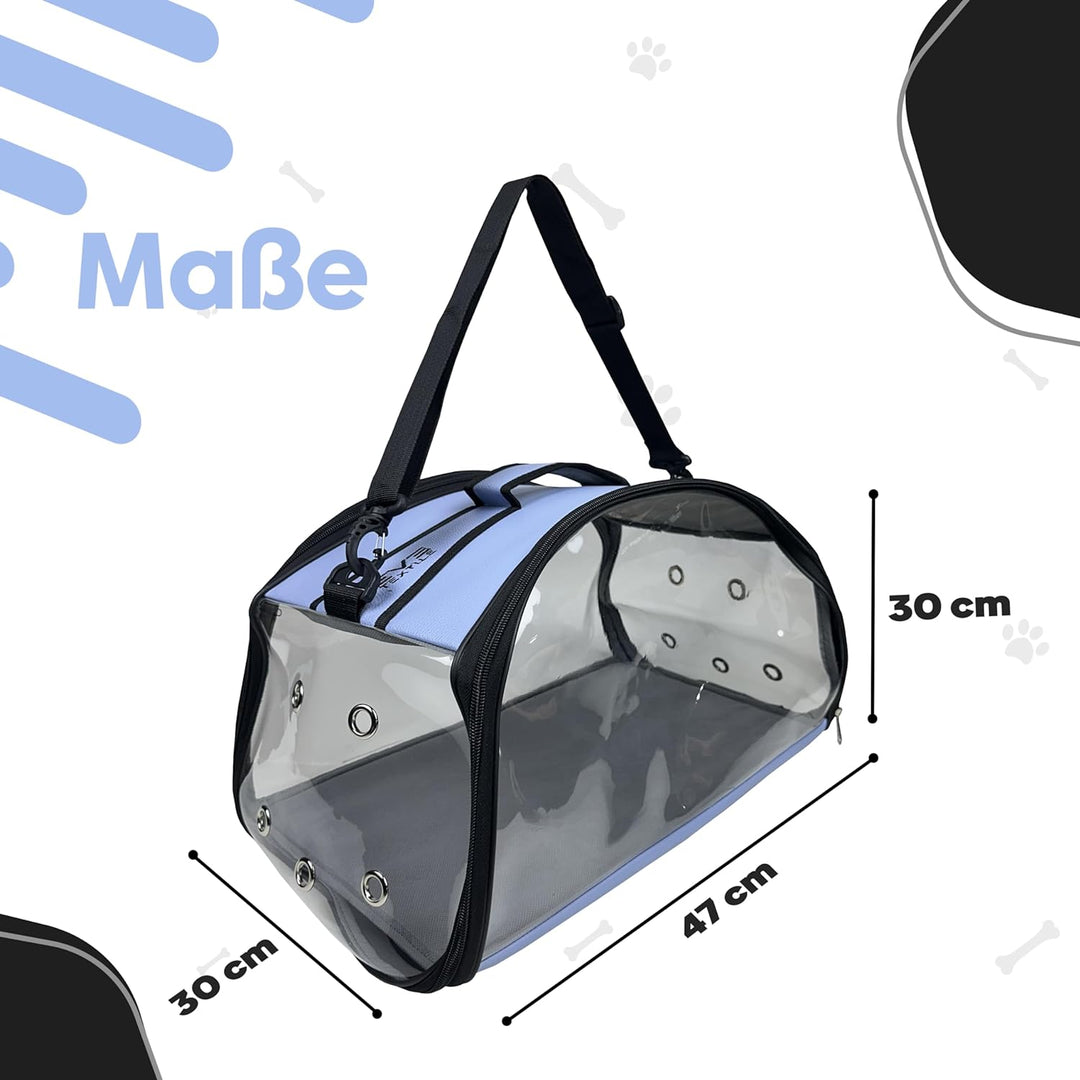 EVE Textile Hunde Tragetasche | Katzen Tragetasche | Hundetasche | Katzentasche | Hunde Umhängetasch