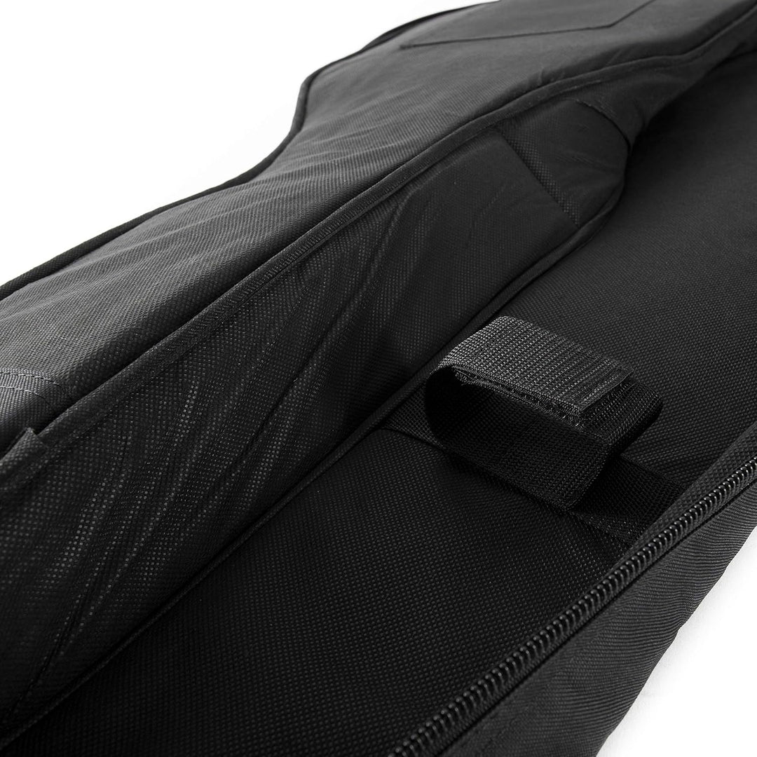 MUSIC STORE Deluxe Gigbag für E-Gitarren, Robust, Wasserabweisend, 20 mm Polsterung, Zubehörfach, Ru