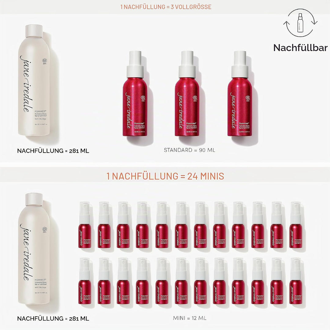 jane iredale Pommisst Hydration Spray, 1er Pack (1 x 90 ml) Rosmarinus 90 ml (1er Pack), Rosmarinus