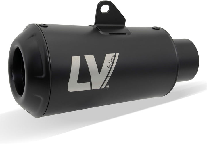 Endschalldämpfer LeoVince SLIP-ON SBK LV-10 FULL BLACK, Edelstahl schwarz, mit Zulassung für Honda C