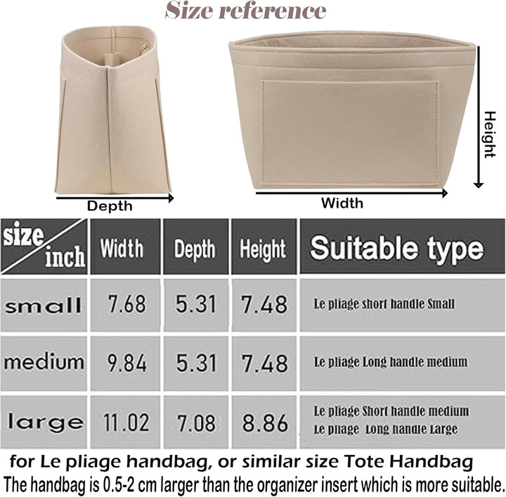 Handtaschen-Organizer-Einsatz für Longchamp Le Pliage Neo (gross), Handtaschen-Einsatz, Organizer101