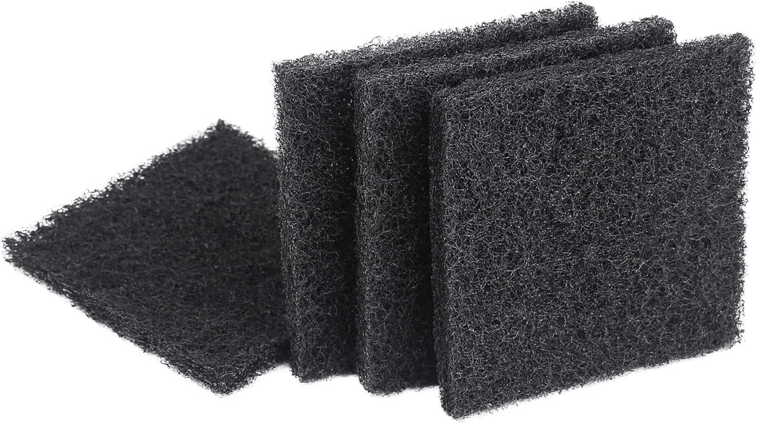 vhbw 12x Aktivkohlefilter Ersatz für Naber 8011178 für Mülleimer, Abfalleimer - 9,5 x 9,5 x 1 cm