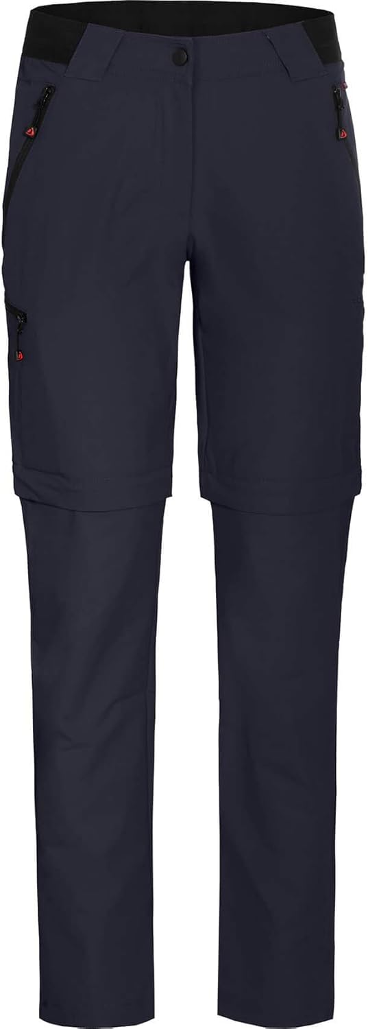 Bergson Damen Zipp-Off Hose VIDAA Comfort - Bermuda Zipp Off - leicht - bielastisch - bequem - strap