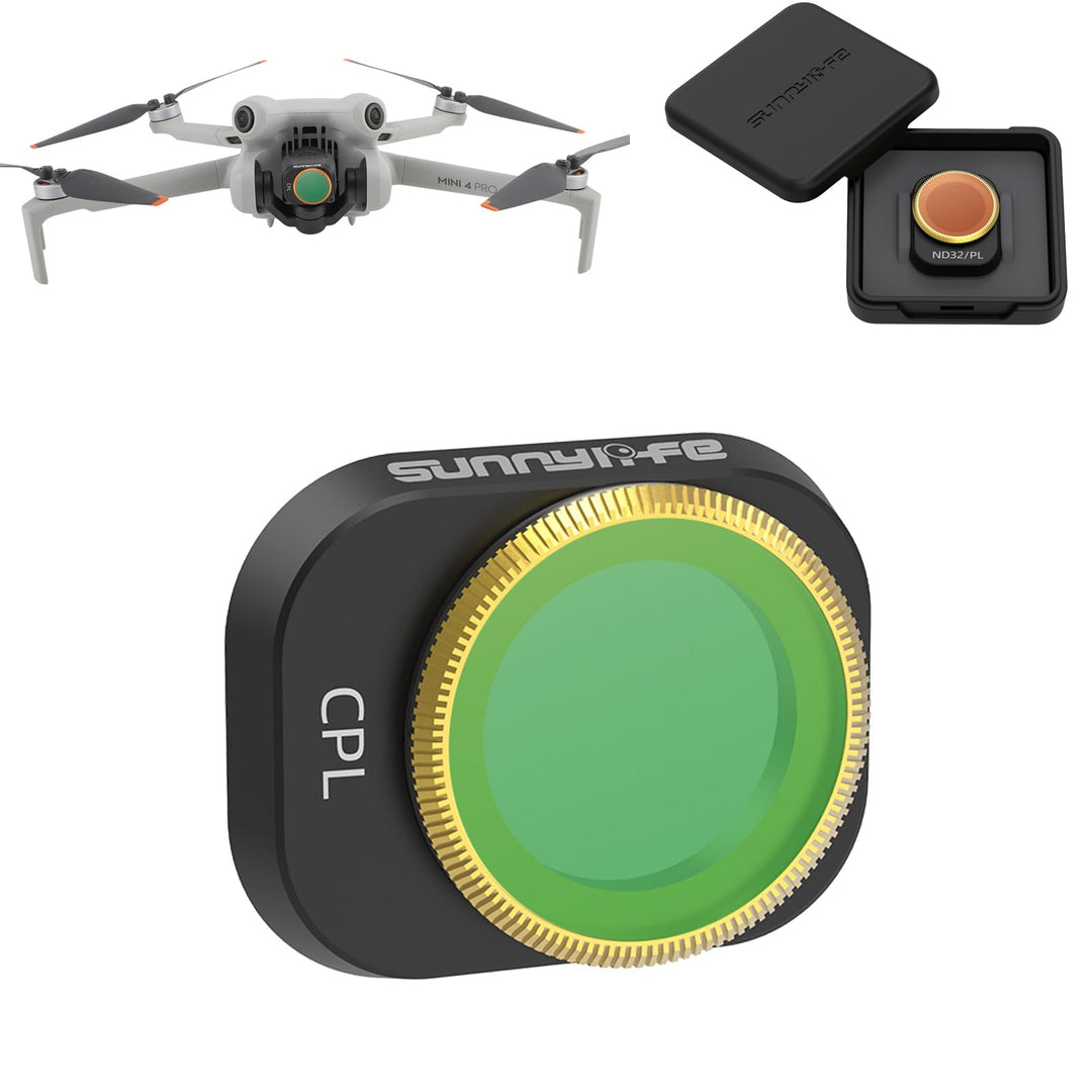 Objektivfilter für DJI Mini 4 Pro Polarisationsfilter verstellbar CPL, CPL