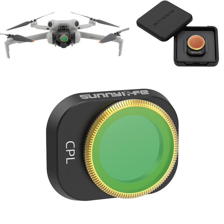 Objektivfilter für DJI Mini 4 Pro Polarisationsfilter verstellbar CPL, CPL