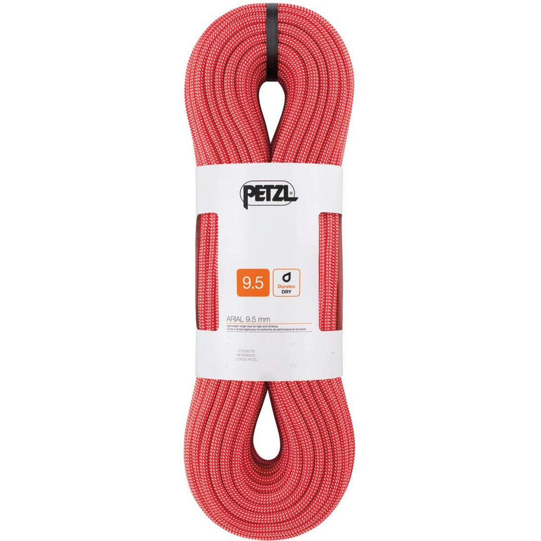 PETZL Arial 9.5 Mm Seil 60 Meter Rot, 60 Meter Rot