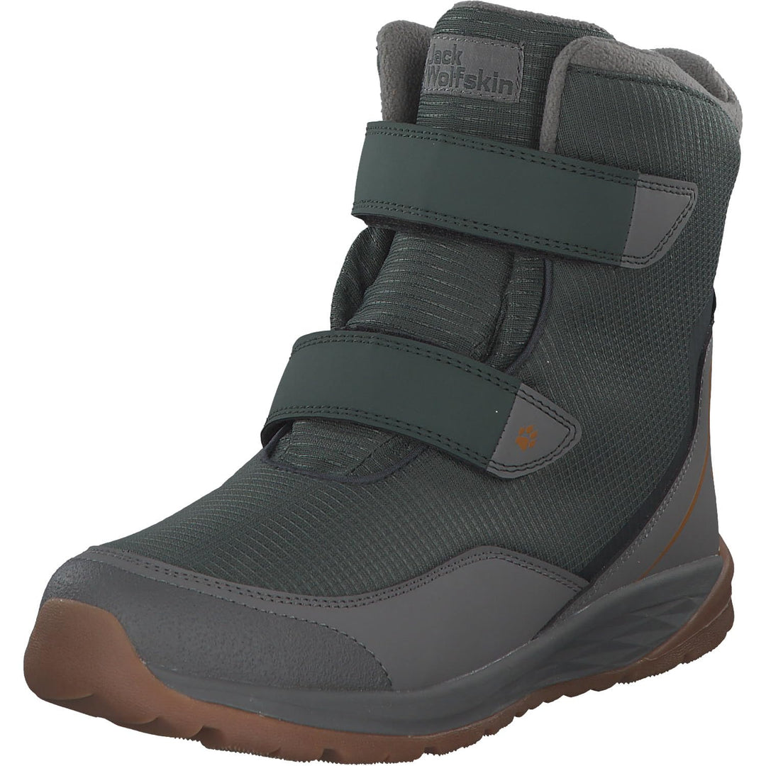 Jack Wolfskin Unisex Kinder Polar Bear Texapore High Vc K Schneestiefel 26 EU Slate Green, 26 EU Sla