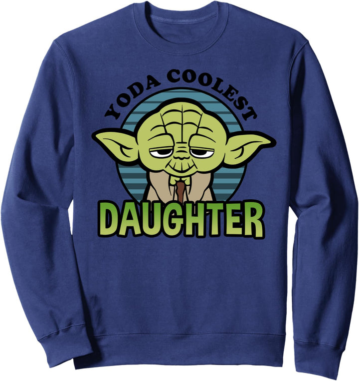 Star Wars Yoda Coolest Daughter Cartoon Sweatshirt
