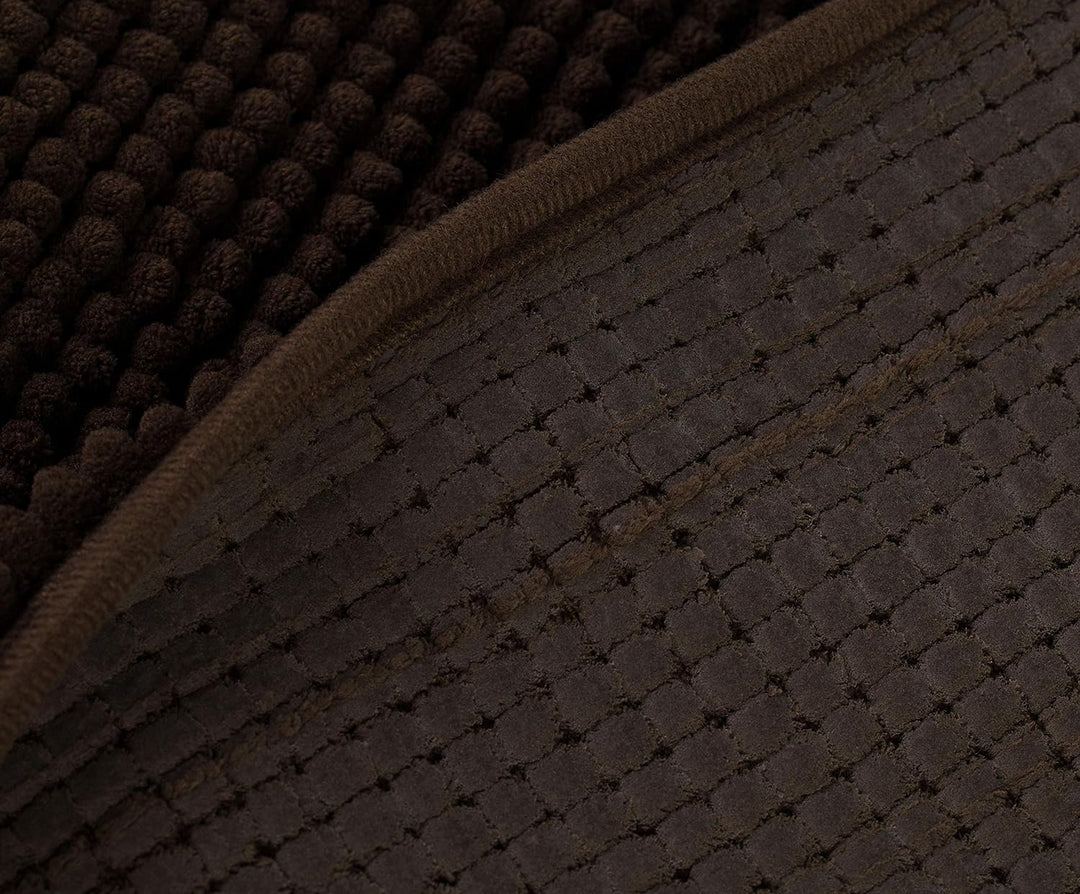 Gözze - Anti-Rutsch-Badematte, Superweich, 100% Mikrofaser, 60 x 100 cm - Mocca Mocca 60 x 100 cm, M
