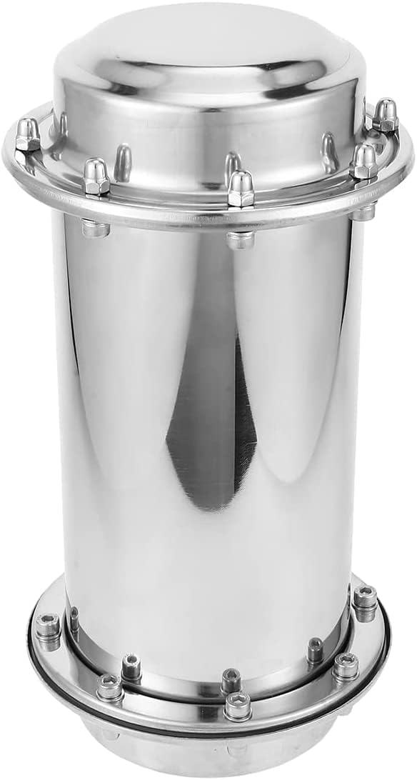ZeitKapsel Anti-Korrosion wasserdichter 304 Edelstahl Kapsel Container langlebig für Enkelin zukünft