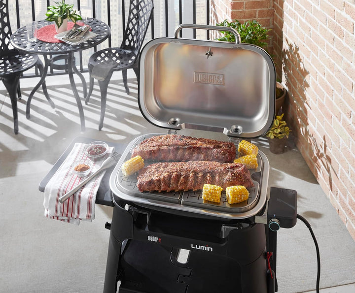 Weber 6614 Lumin Versatility Grill Kit, Silver Standard