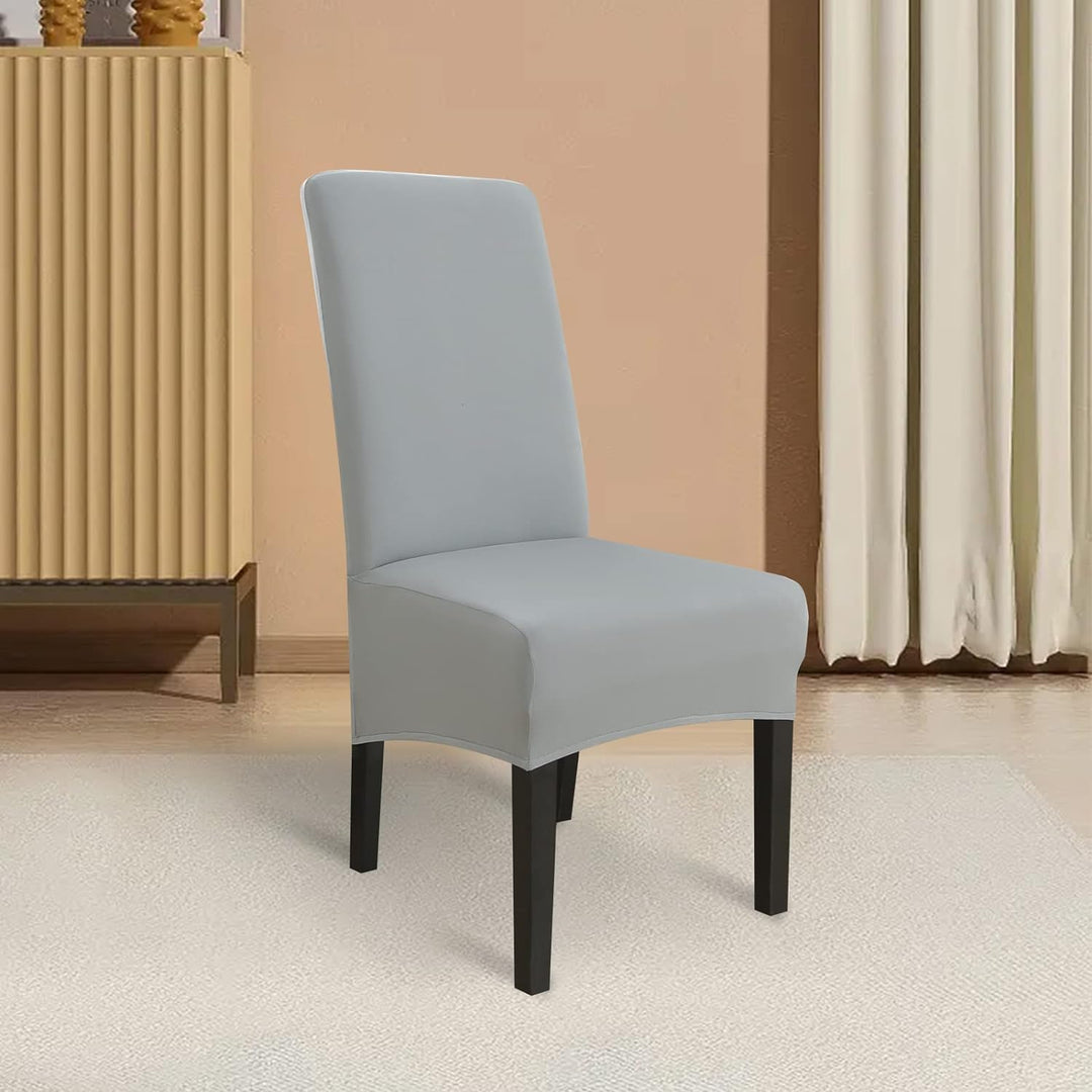 Lydevo Stuhlhussen XL 6er Set Stretch Stuhlhussen Schwingstühle XL für Esszimmerstühle Spandex Unive