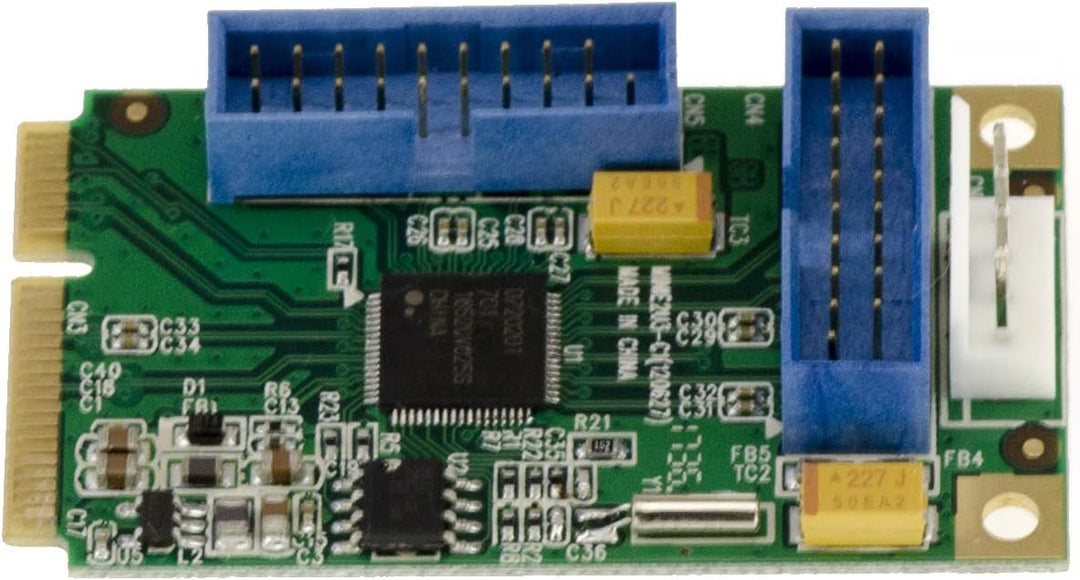 KALEA-INFORMATIQUE Mini PCI Express (MiniPCIE) 4-Port USB 3.0 (USB3 5G) mPCIe-Karte mit NEC Chipsatz