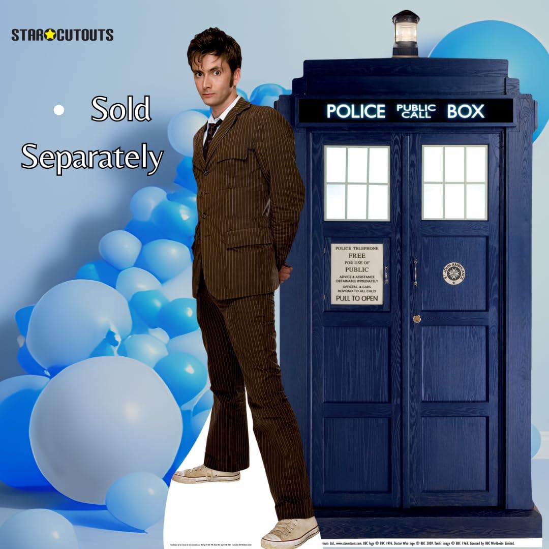 Star Cutouts Pappaufsteller Der Doctor Farbe (braun)