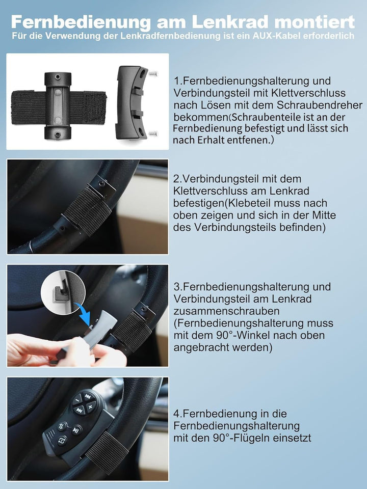CD Player für Auto mit USB Anschluss - Lehwey CD Laufwerk für Auto mit 1M Verlängerungskabel, Extern