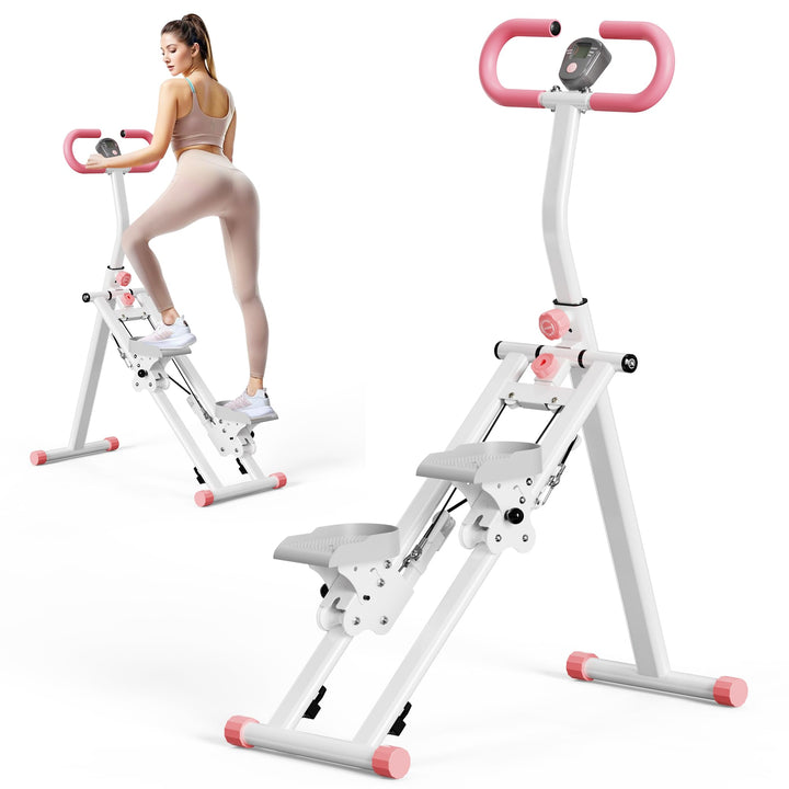 Vertikale Klettermaschine,Stair Stepper für Home Gym Übung,Vertical Climber Trainingsgerät mit Griff