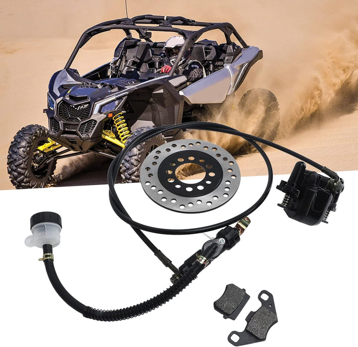 Go-Kart-Bremsen, Go-Kart-Hydraulik-Hinterrad-Scheibenbremssattelsystem, Hinterrad-Scheibenbremssatte