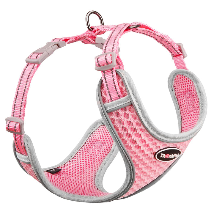ThinkPet No-Pull Hundegeschirr Leine Set, Atmungsaktiv Brustgeschirr für Kleine Mittlere Grosse Hund
