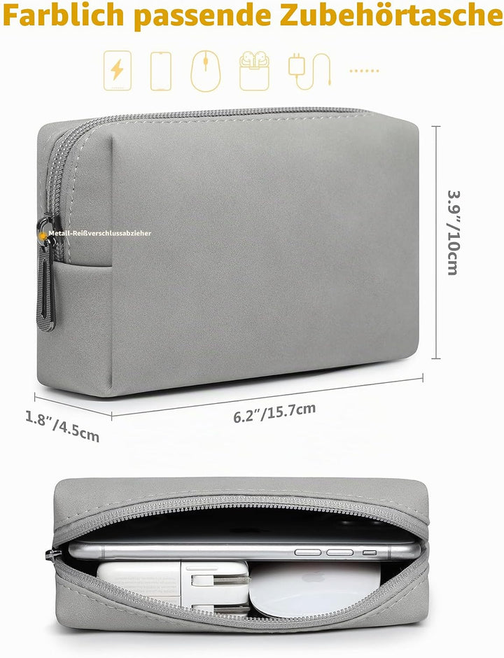 HYZUO 13,3-14 Zoll Laptop Hülle Tasche mit Standfunktion für MacBook Pro 14 M5/M4/M3/M2/M1 2026-2021