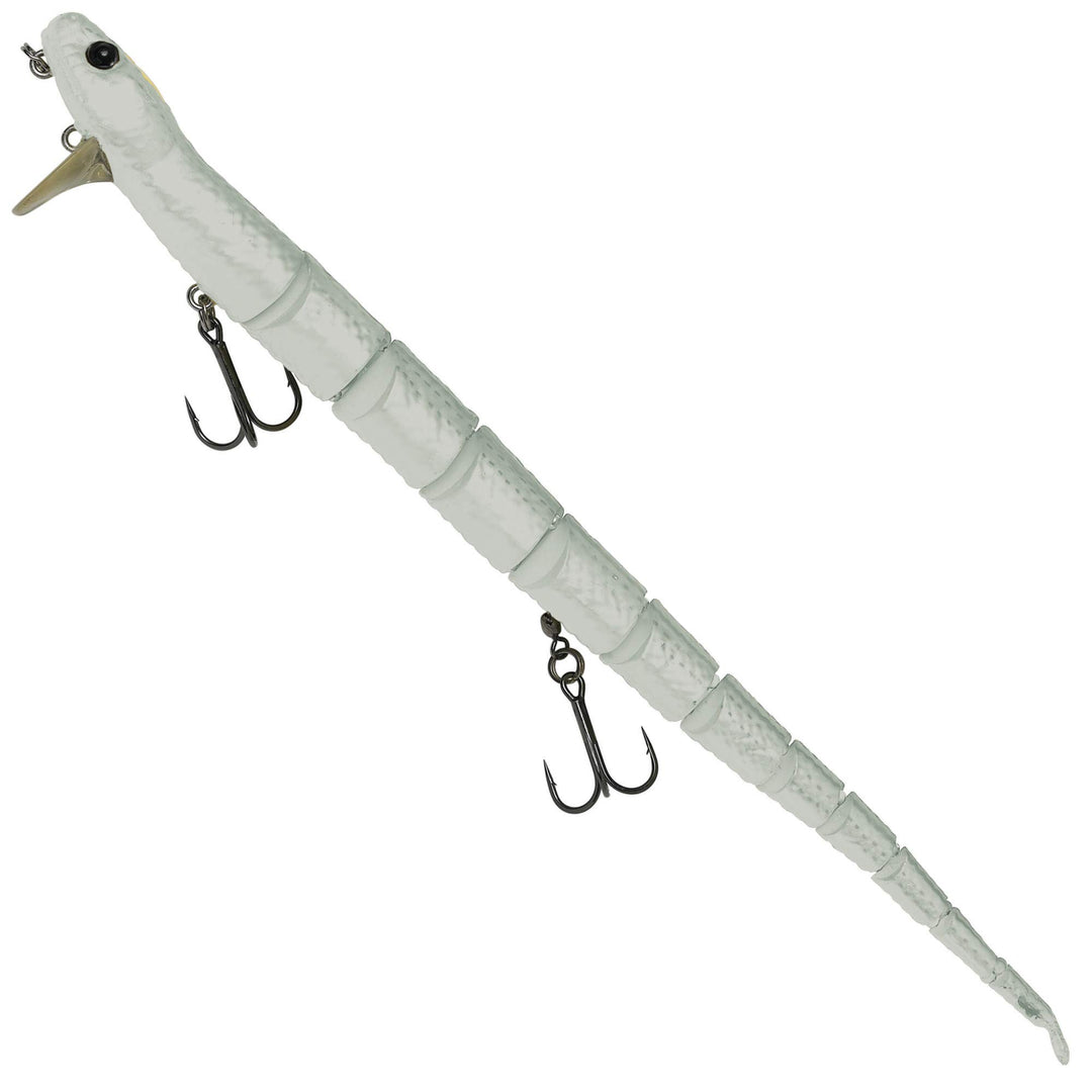Savage Gear 3D Snake - Schlange Wobbler White Snake 30 cm - 57 g, White Snake 30 cm - 57 g