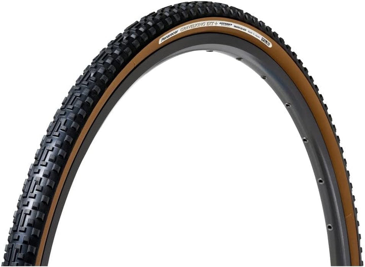 Panaracer GravelKing EXT+ TLC Folding Tyre Schwarz 700x35C, Schwarz 700x35C