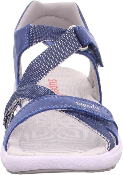 Superfit 0-609203 Mädchen Sandalen 31 EU Blau 8100, 31 EU Blau 8100