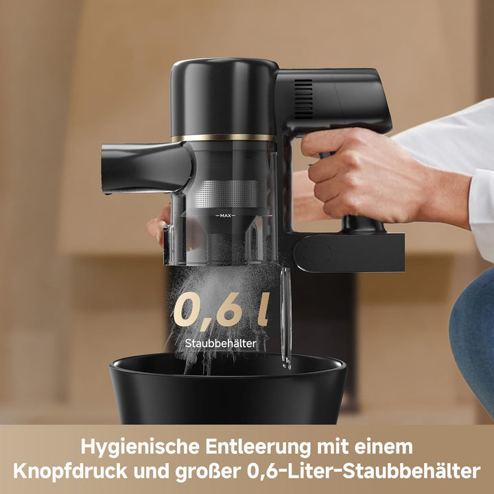 dreame R20 SE-A Akku-Staubsauger, 20.000 PA/ 150 AW Saugkraft, 90 Min., LED-Display, 0,6 l Staubbehä
