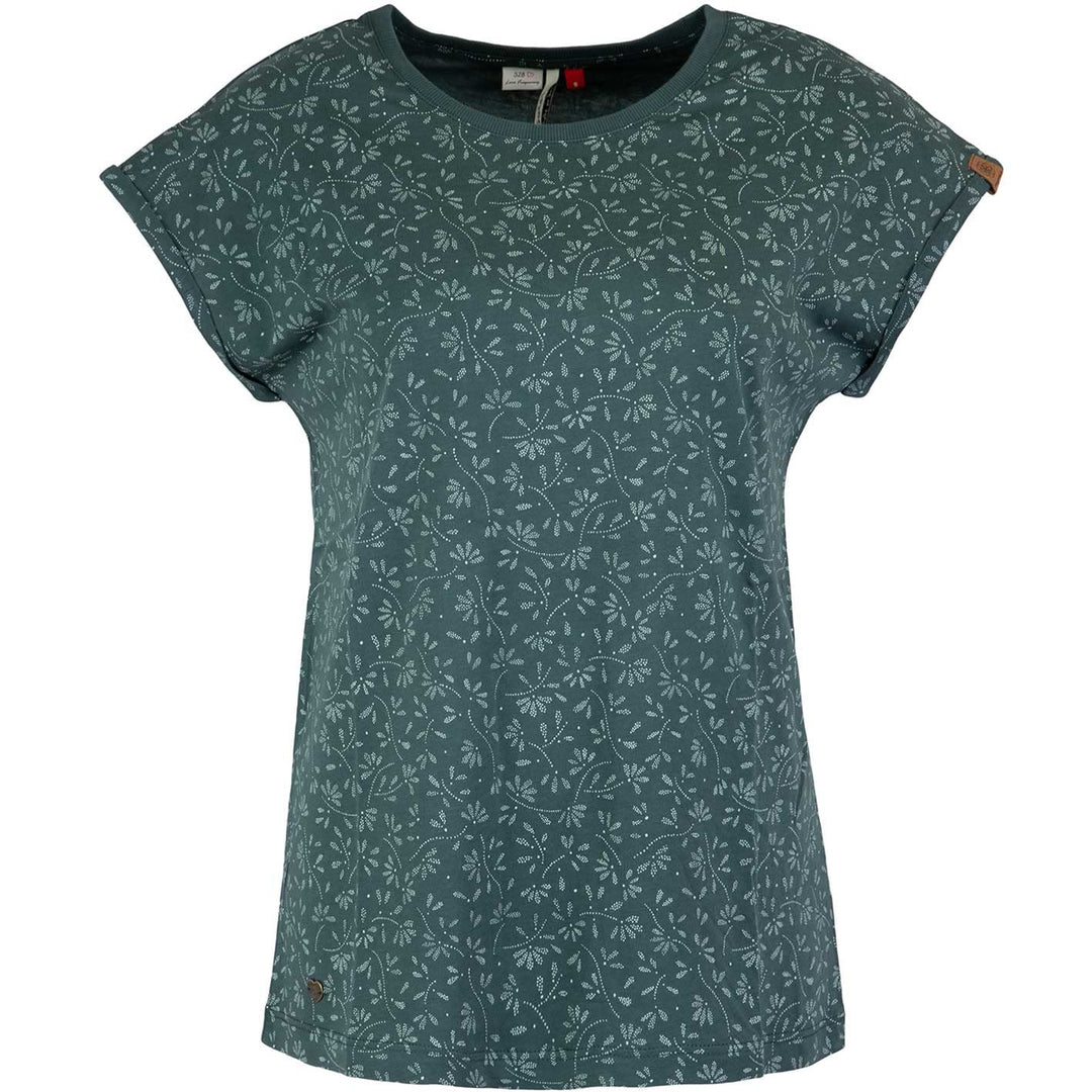 Ragwear Dione Print Top Damen XL Dark Green, XL Dark Green