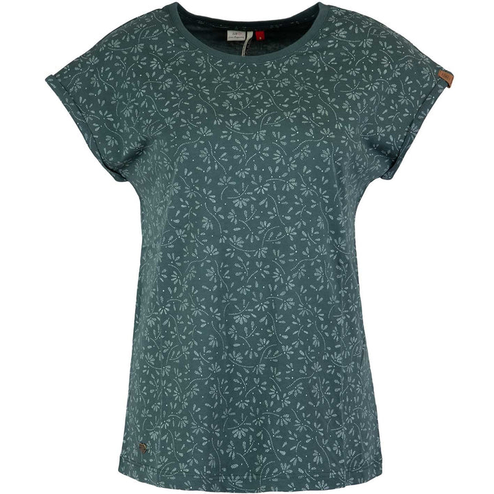 Ragwear Dione Print Top Damen XL Dark Green, XL Dark Green