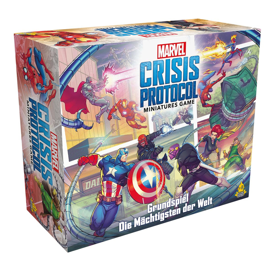 Atomic Mass Games, Marvel: Crisis Protocol, Grundspiel, Tabletop, 2 Spieler, Ab 14+ Jahren, 90-120 M