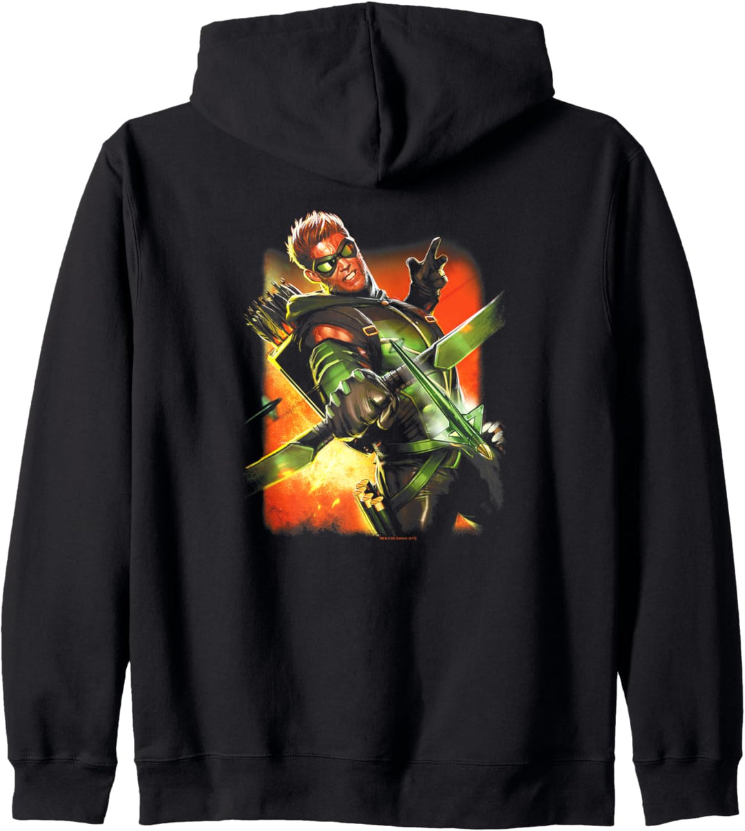 Justice League Green Arrow New 52 Cover #1 Kapuzenjacke