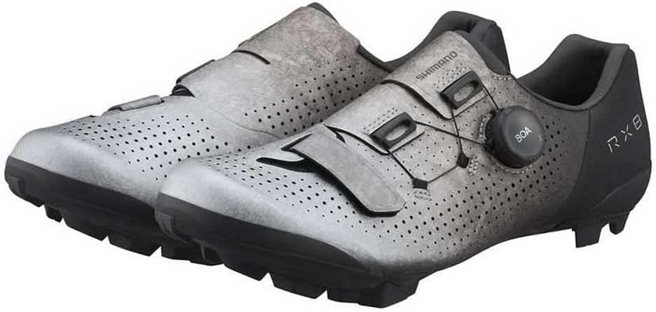 SHIMANO Brx801s47 RX8 (RX801) Schuhe, Silber, Grösse 47, Size